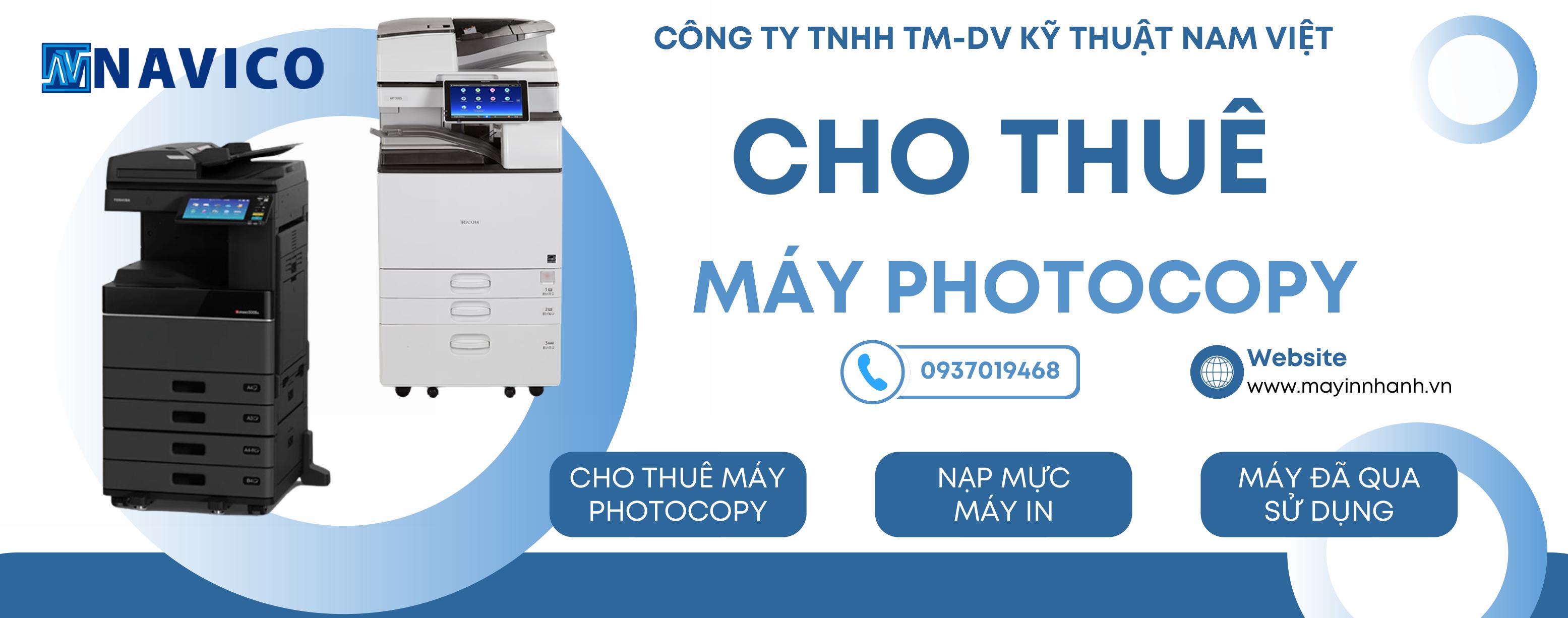 Cho Thuê Máy Photocopy