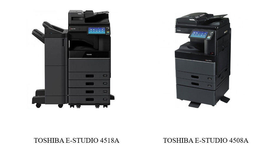 máy Photocopy Toshiba eStudio 4518A so sánh với máy 4508A