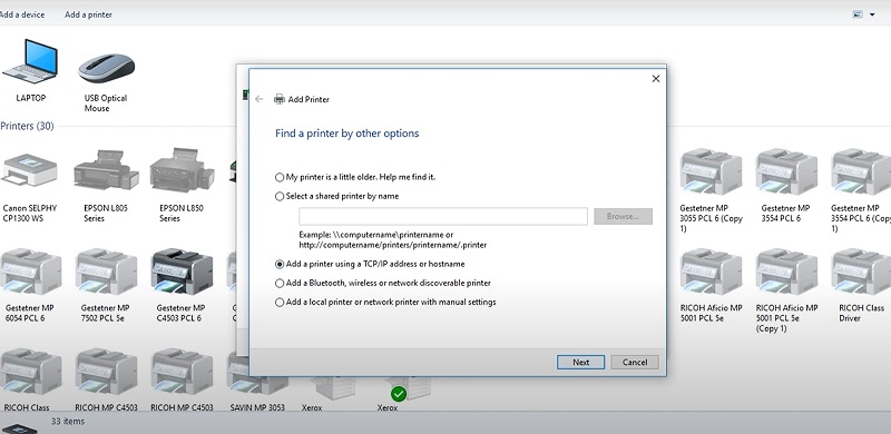 Cách set IP tĩnh cho máy photocopy Ricoh - Fix lỗi kết nối