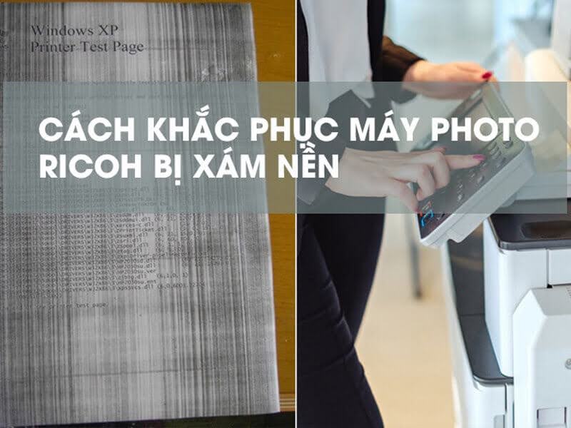 Máy photocopy Ricoh bị chấm đen: Cách Sửa Hỏa Tốc